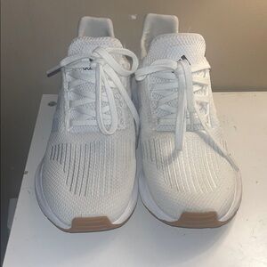 Adidas White Knit Sneakers